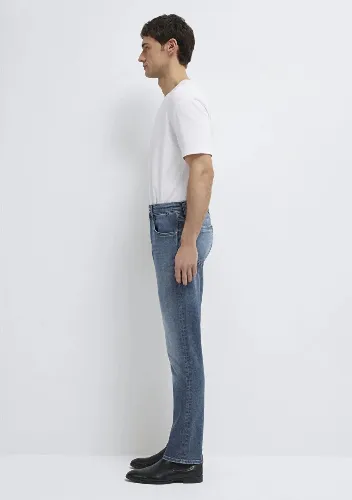 Resim Mavi Marcus Erkek Jean Pantolon M00351A1734