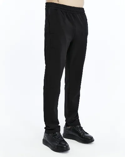 Resim T18Er-82188 Düz Paça Erkek Eşofman Alt