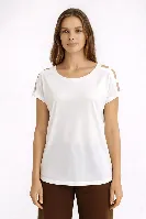 Resim Fashion Friends Kadın T-shirt 26Y0195K1