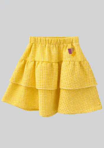 Resim Yenikoza Kız Çocuk Etek Takım