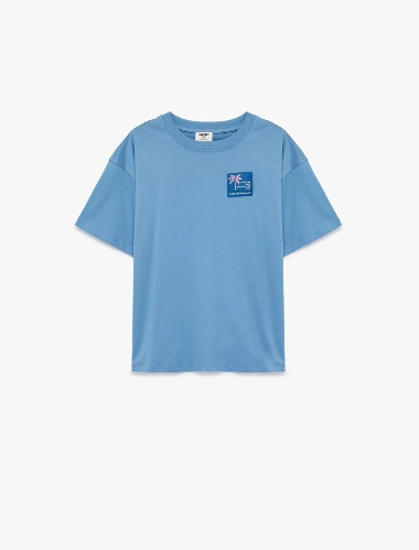 Resim Koton Erkek Çocuk T-shirt 6SKB10075TK