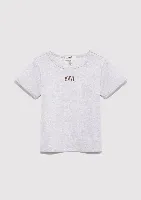 Resim Mavi Kız Çocuk T-shirt M7610350-88467