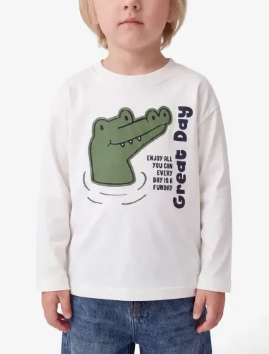 Resim Koton Erkek Bebek Sweat 7WMB10104TK