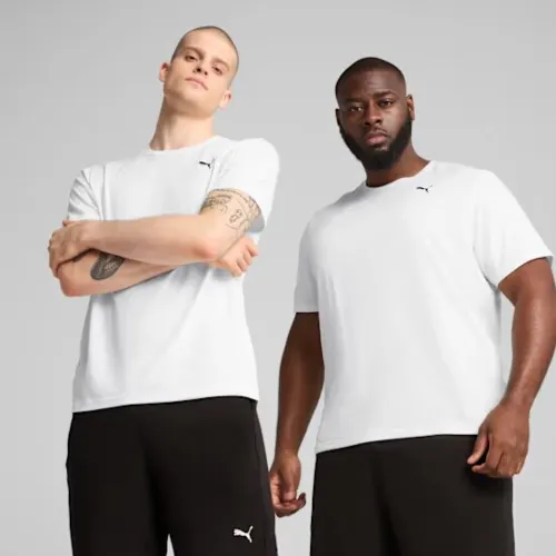 Resim Puma M Tad Ess Solıd Cat Tee Lc Erkek T-shirt 525908-02