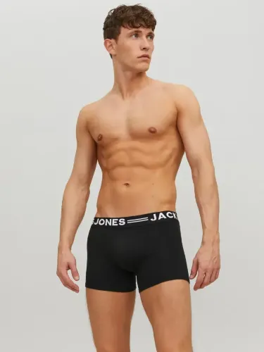 Resim Jack & Jones Sense Trunks 3-Pack Noos Erkek Boxer&Külot 12081832