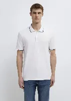 Resim Mavi Erkek T-shirt M0613272-620