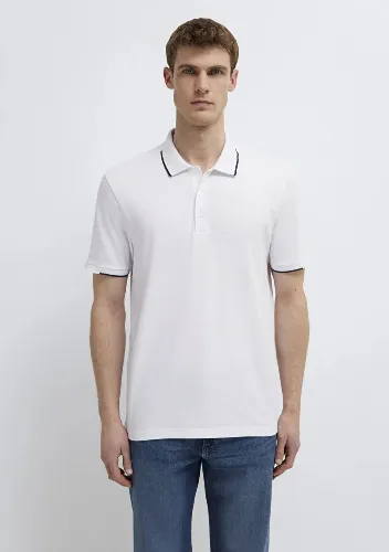 Resim Mavi Erkek T-shirt M0613272-620