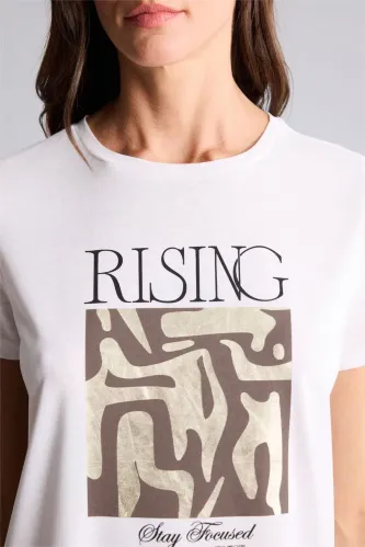 Resim Defacto Kadın T-shirt H1395AX/ER105