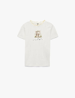 Resim Koton Kız Çocuk T-shirt 6SKG10181AK