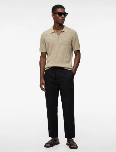 Resim Koton Erkek Kanvas Pantolon 6SAM40007HW