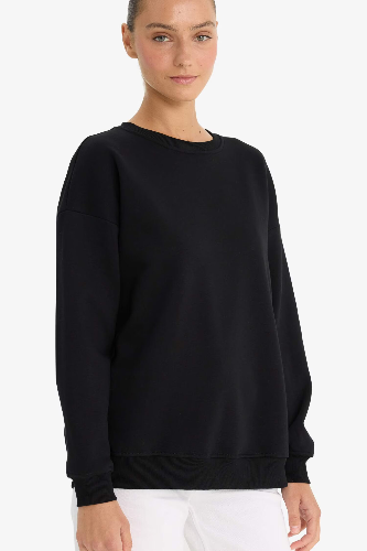 Resim Defacto Kadın Sweat F9628AX/BK81