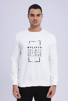 Resim Paul&More O Yaka 2 İp Erkek Sweat 1003 Belıeve