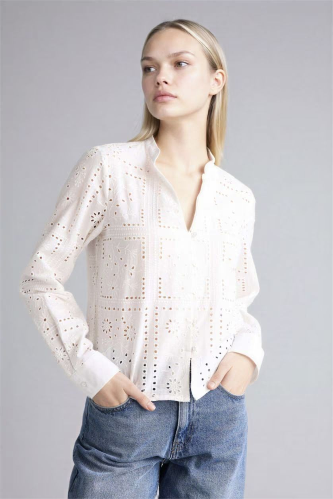 Resim Defacto Kadın Gömlek G0066AX/WT18