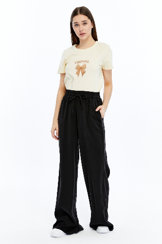 Resim Viole&More Kadın Kanvas Pantolon Yk03 Tensel