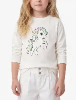 Resim Koton Kız Bebek Sweat 7WMG10131AK