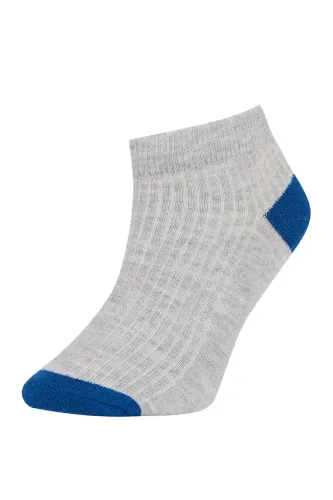 Resim Defacto Erkek Çocuk Kısa Çorap W8895A6/GR2