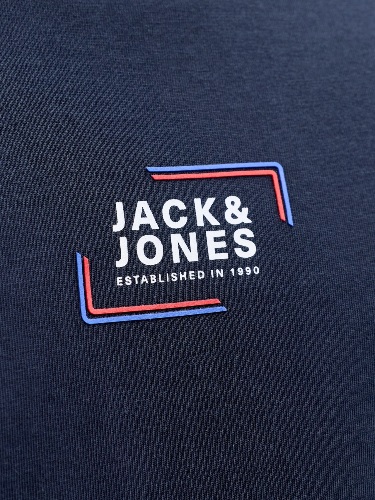 Resim Jack & Jones Jjcorp Graphıc Tee  Ss O-Neck Ln Erkek T-Shirt 12268415