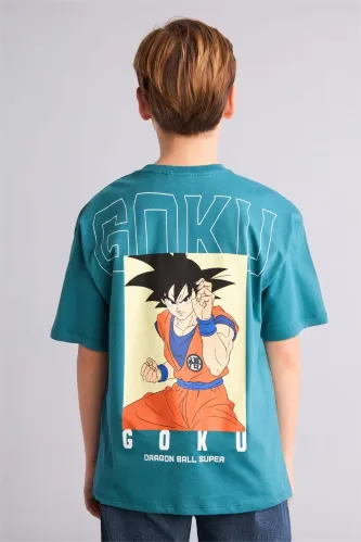 Resim Defacto Erkek Çocuk T-shirt H3516A8/GN368