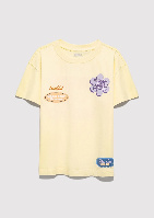 Resim Mavi Kız Çocuk T-shirt M7610388-89143