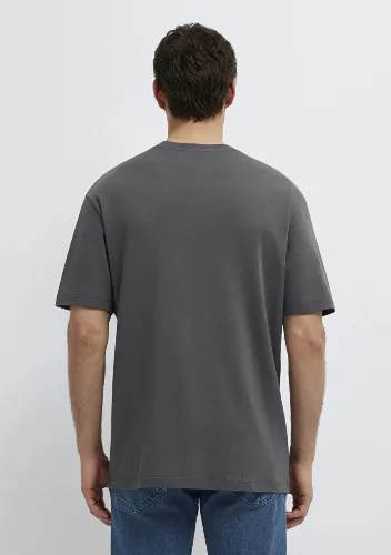 Resim Mavi Erkek T-shirt M0612645-80106
