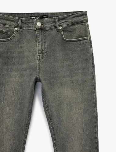 Resim Koton Erkek Jean Pantolon 7WAM40006ND