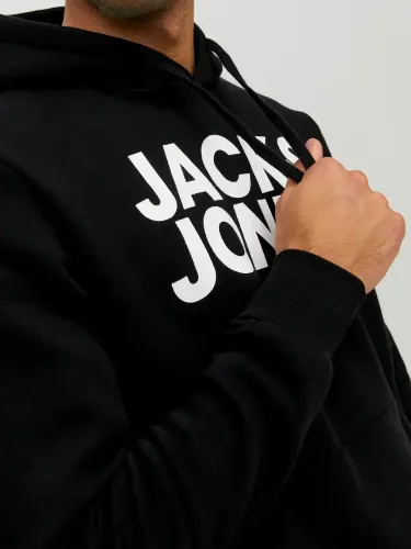 Resim Jack & Jones Jjecorp Logo Sweat Hood Noos Erkek Sweat 12152840