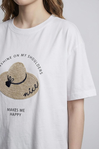 Resim QUZU Kadın T-shirt