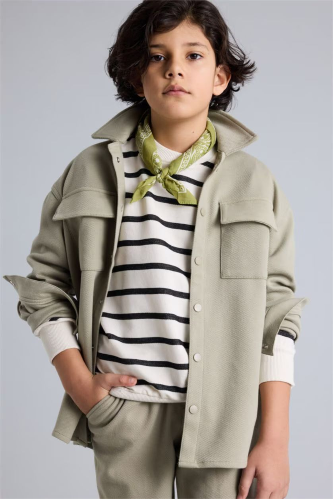 Resim Defacto Erkek Çocuk Uzun Kol Gömlek G4690A8/KH404