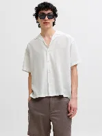 Resim Jack & Jones Jjebreeze Lınen Blend Resort Shırt Ss Sn Erkek Gömlek 12288594
