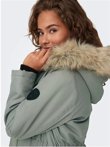 Resim Only Onliris Fur Winter Parka Life Cc Otw Kadın Mont 15304625