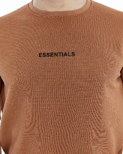 Resim Paul&More Erkek Sweat Essentıals Baskı Ottoban