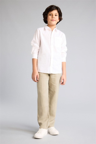 Resim Defacto Erkek Çocuk Kanvas Pantolon G5094A8/KH433