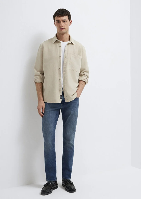 Resim Mavi Marcus Erkek Jean Pantolon M00351A1727