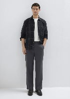 Resim Mavi Erkek Kanvas Pantolon M0010557-85540