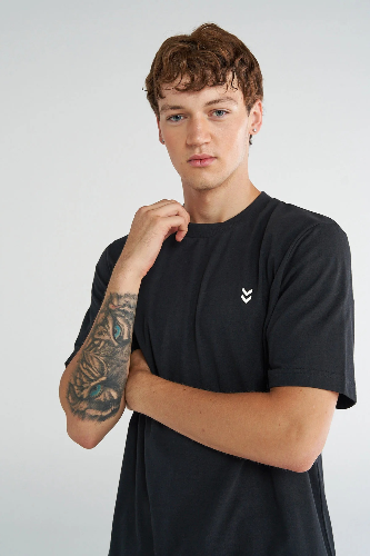 Resim 912263-2001 Hmlt-Pulse Male Co Regular T-Shırt S/S Erkek T-Shirt