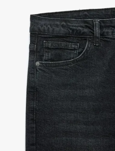 Resim Koton Erkek Jean Pantolon 7WAM40087ND