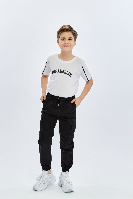 Resim Yenikoza Erkek Çocuk Kanvas Pantolon