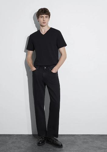 Resim Mavi Erkek T-shirt M061748-900