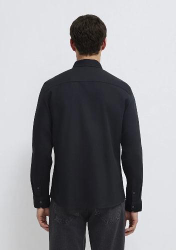 Resim Mavi Erkek Uzun Kol Gömlek M0211656-900