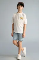 Resim Defacto Erkek Çocuk T-shirt H3489A8/ER105