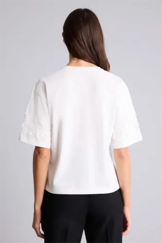 Resim Defacto Kadın T-shirt G9552AX/ER105