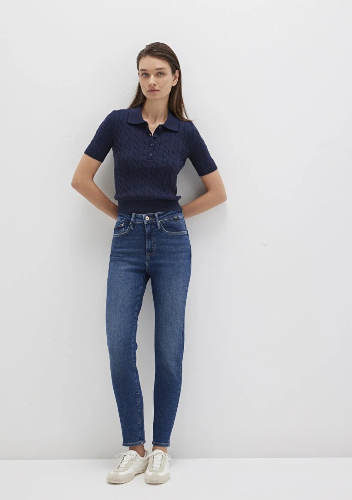 Resim Mavi CİNDY Kadın Jean Pantolon M100277-33687