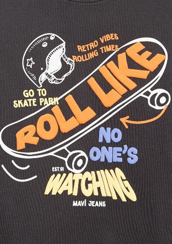 Resim Mavi Erkek Çocuk Sweat M6S10179-70087