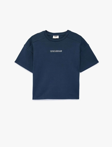 Resim Koton Kız Çocuk T-shirt 6SKG10214AK