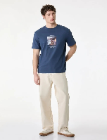 Resim Koton Erkek T-shirt 6SAM10113MK