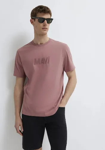 Resim Mavi Erkek T-shirt M0612896-70948