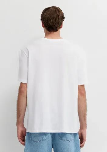 Resim Mavi Erkek T-shirt M0613350-620