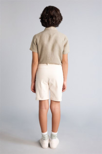 Resim Defacto Erkek Çocuk Kot&Kanvas Şort C2955A8/ER37