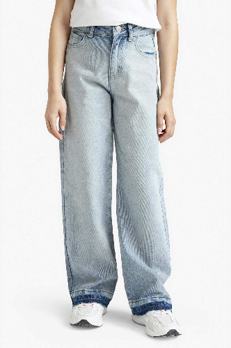 Resim Defacto Kız Çocuk Jean Pantolon F7540A8/NM39