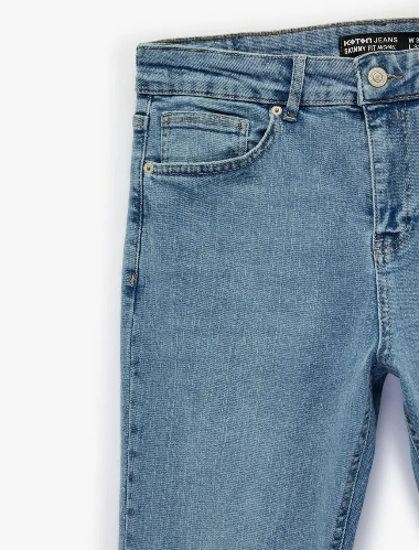 Resim Koton Erkek Jean Pantolon 6SAM40052ND